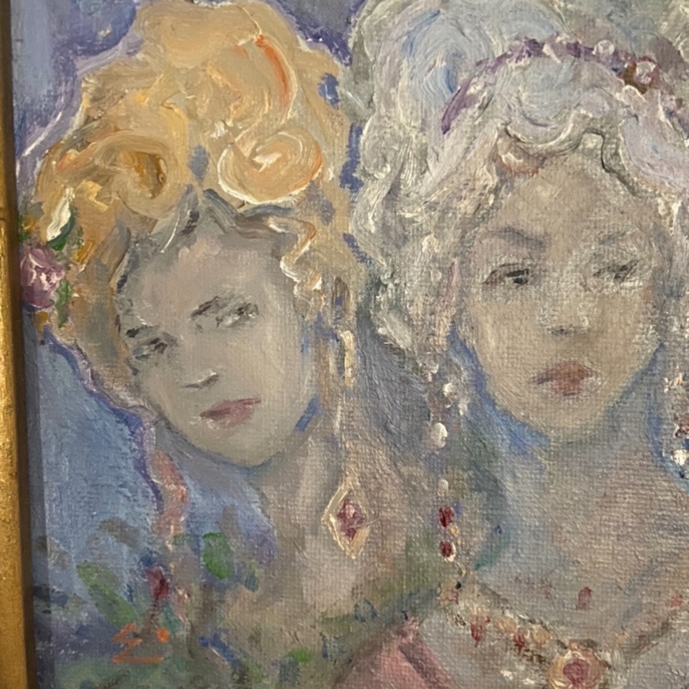 3 original oil paintings
